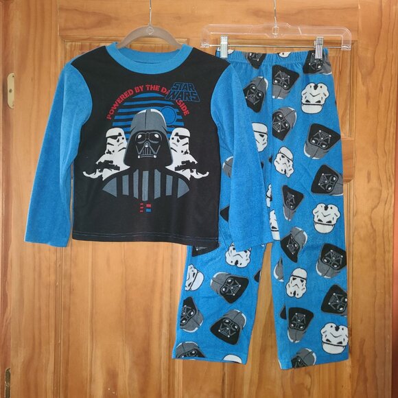 Boys Star Wars Darth Vader Fleece Pajama Set - Picture 1 of 5